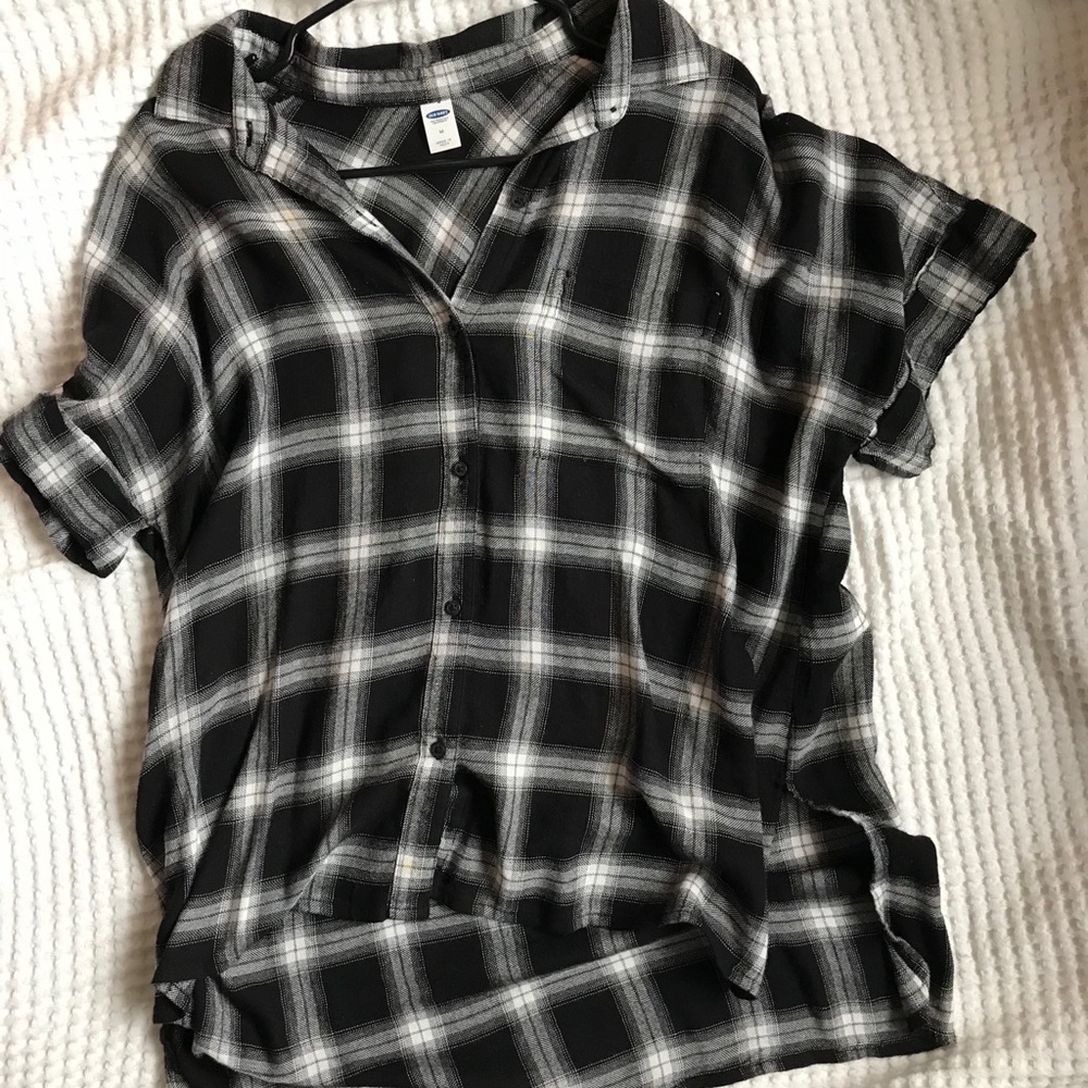 Old Navy Relaxed Short Sleeve Button Up